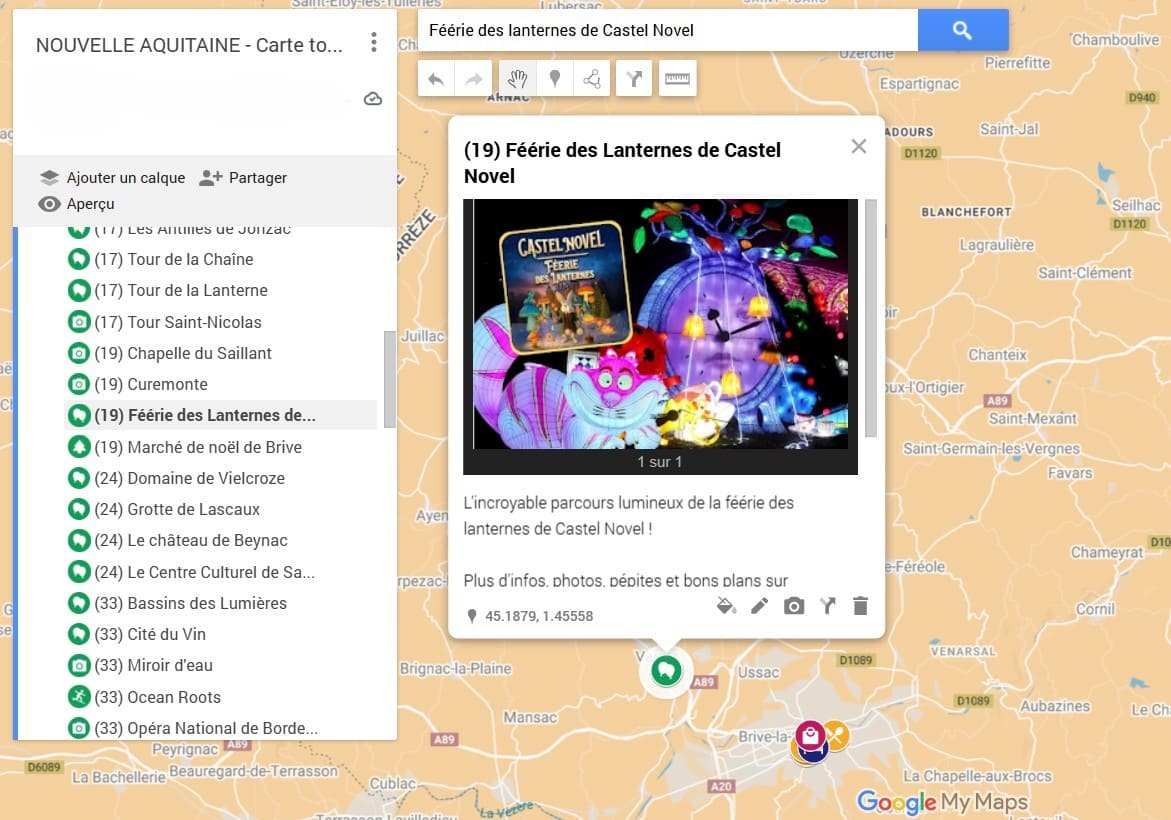 Prolongez la magie de Noël avec la féérie des lanternes de Castel Novel 🏮🤩 carte touristique de la correze autour de castel novel