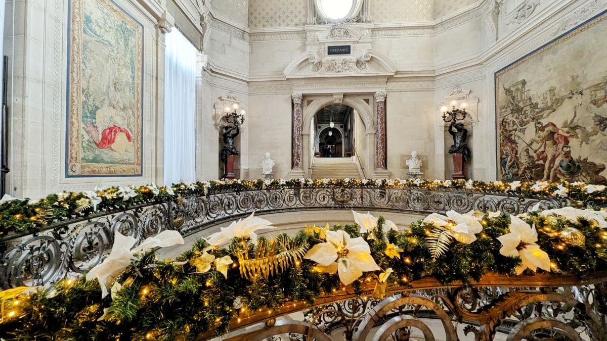 Noël au château de Chantilly elegance des decorations de noel au chateau de chantilly