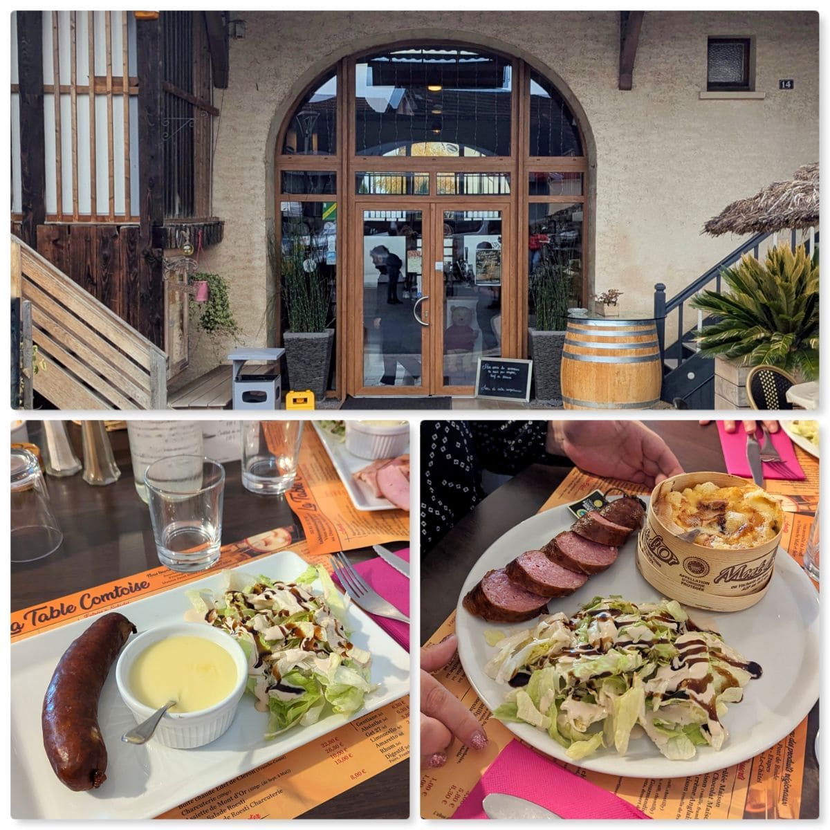 Magie du marché de Noël de Montbéliard ✨ : pépites et bons plans🎄🎅🏻 etupes restaurant la table comtoise