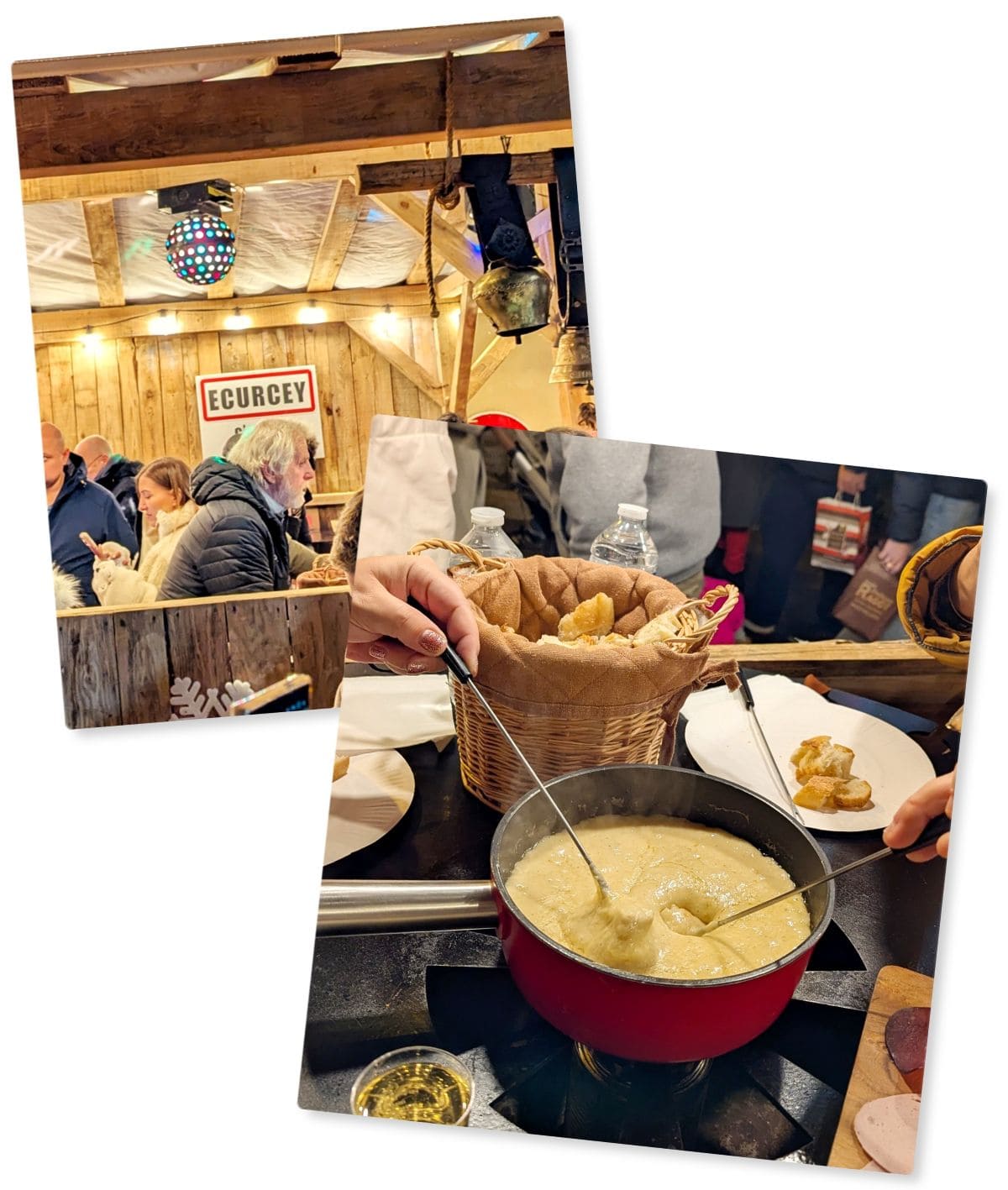 Magie du marché de Noël de Montbéliard ✨ : pépites et bons plans🎄🎅🏻 manger une fondue au marche de noel de montbeliard