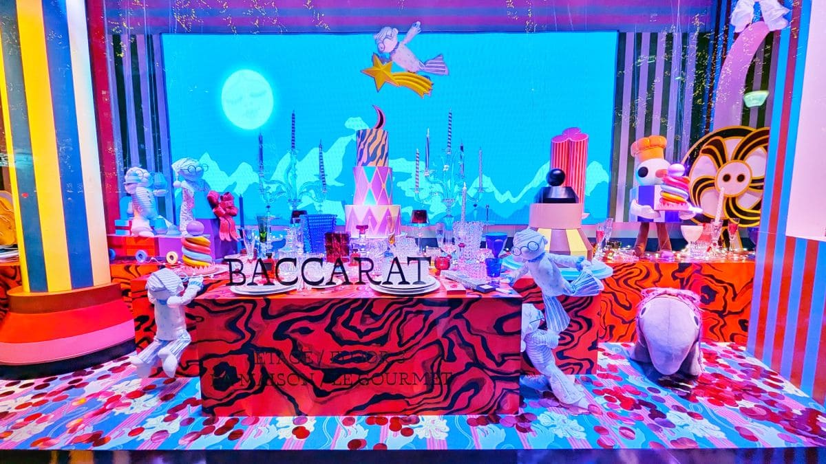 Illuminations de Noël à Paris 2025 ! vitrines de noel des galeries lafayette 2025