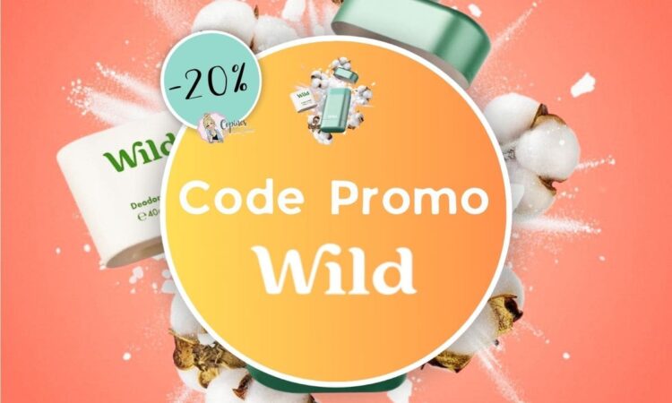 Code promo WILD : -20% sur la 1ère commande