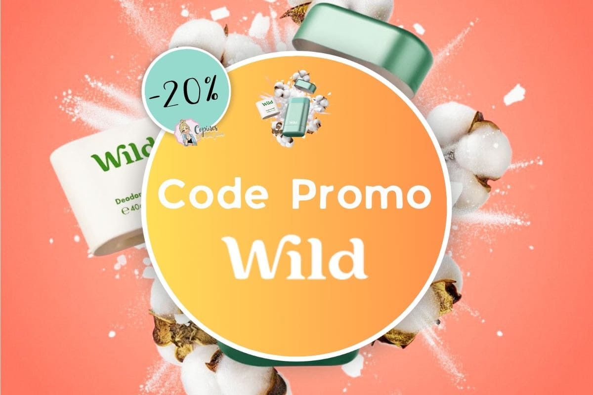 Code promo WILD : -20% sur la 1ère commande code promo WILD