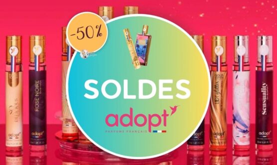 Soldes ADOPT : maquillage à –50% et parfums à –30%