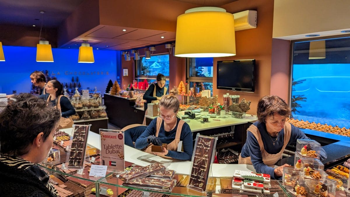 6 souvenirs de Brive-la-Gaillarde à rapporter boutique du chocolatier eric lamy a brive la gaillarde