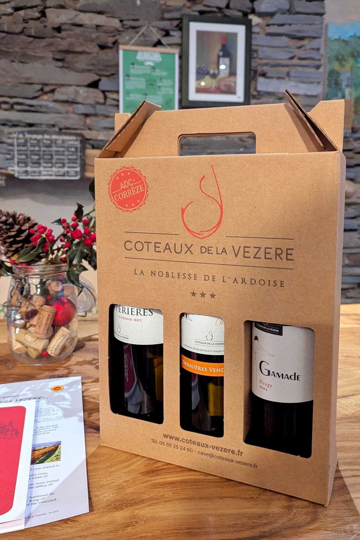 6 souvenirs de Brive-la-Gaillarde à rapporter coffret cadeaux vins coteaux de la vezere