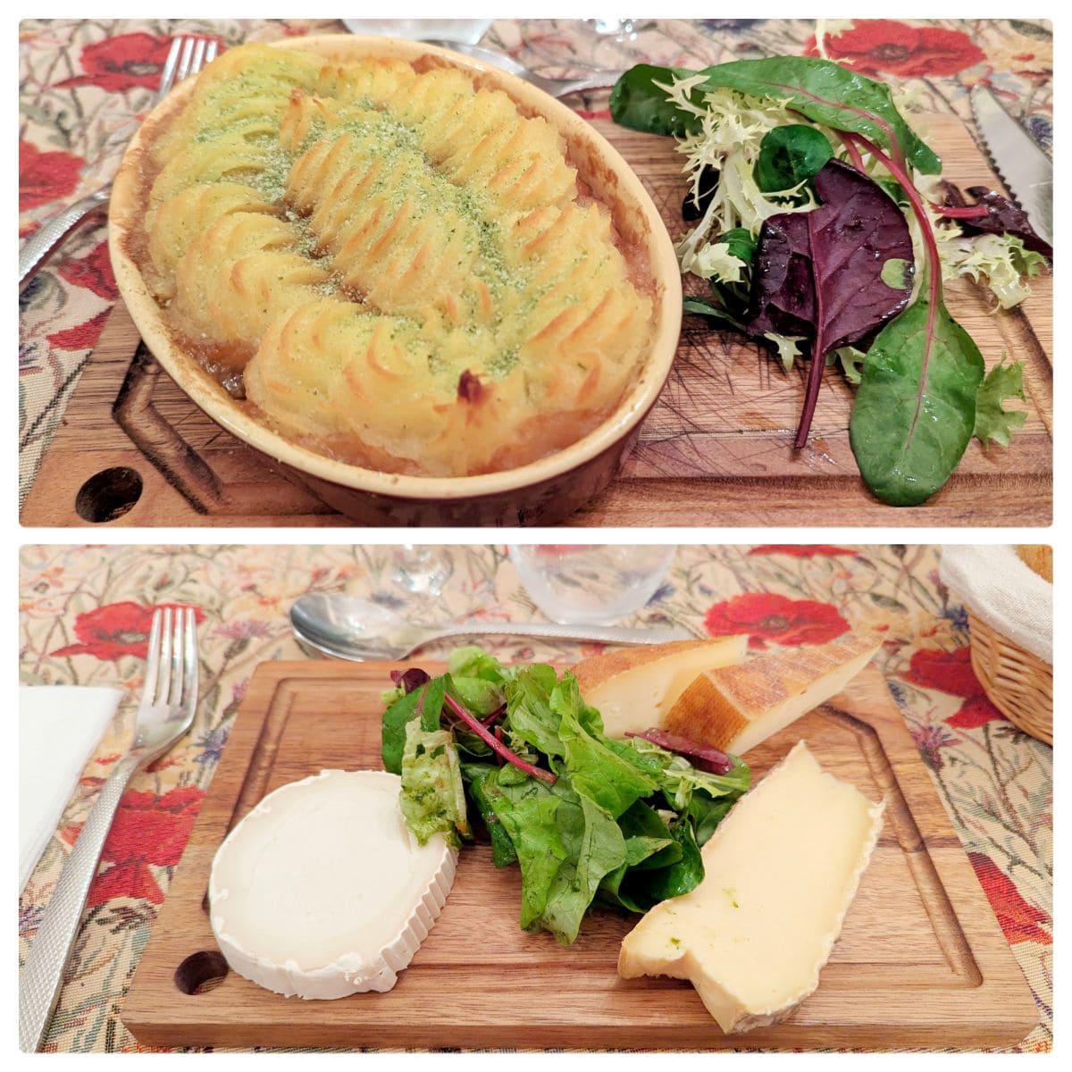 5 très bonnes tables "gaillardes" 🍽️ ! plats du restaurant traditionnel cez henri castel novel