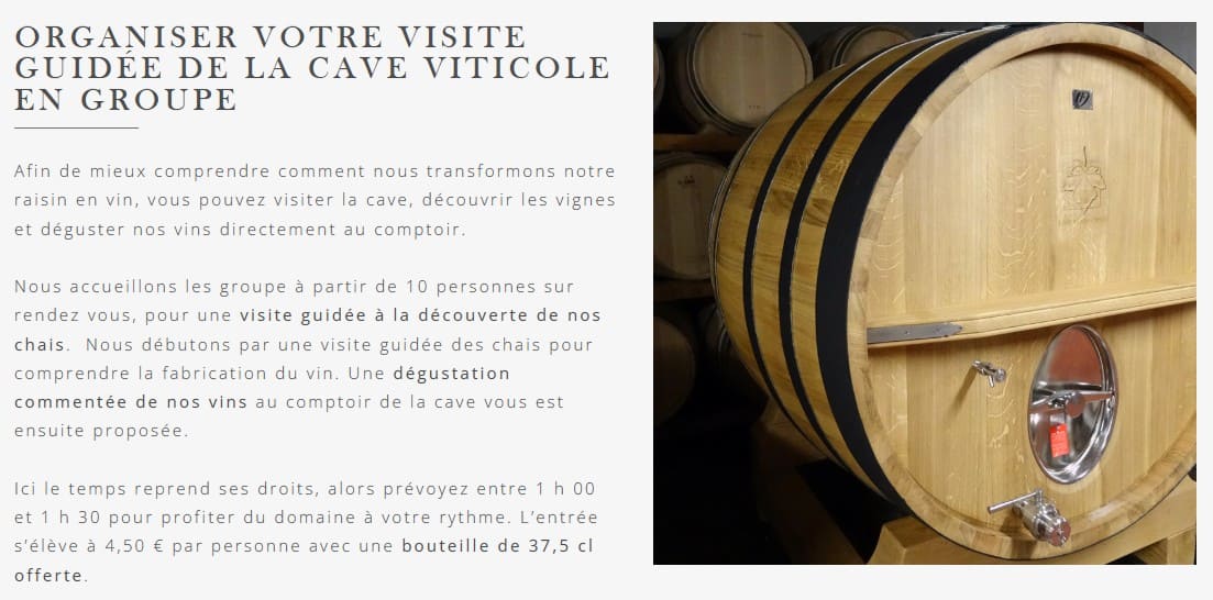 6 souvenirs de Brive-la-Gaillarde à rapporter visite de la cave des vignerons de branceilles