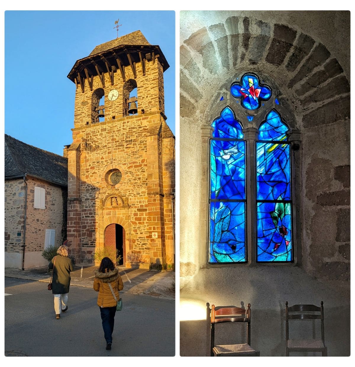 6 souvenirs de Brive-la-Gaillarde à rapporter la chapelle du village du saillant abrite des vitraux de marc chagall