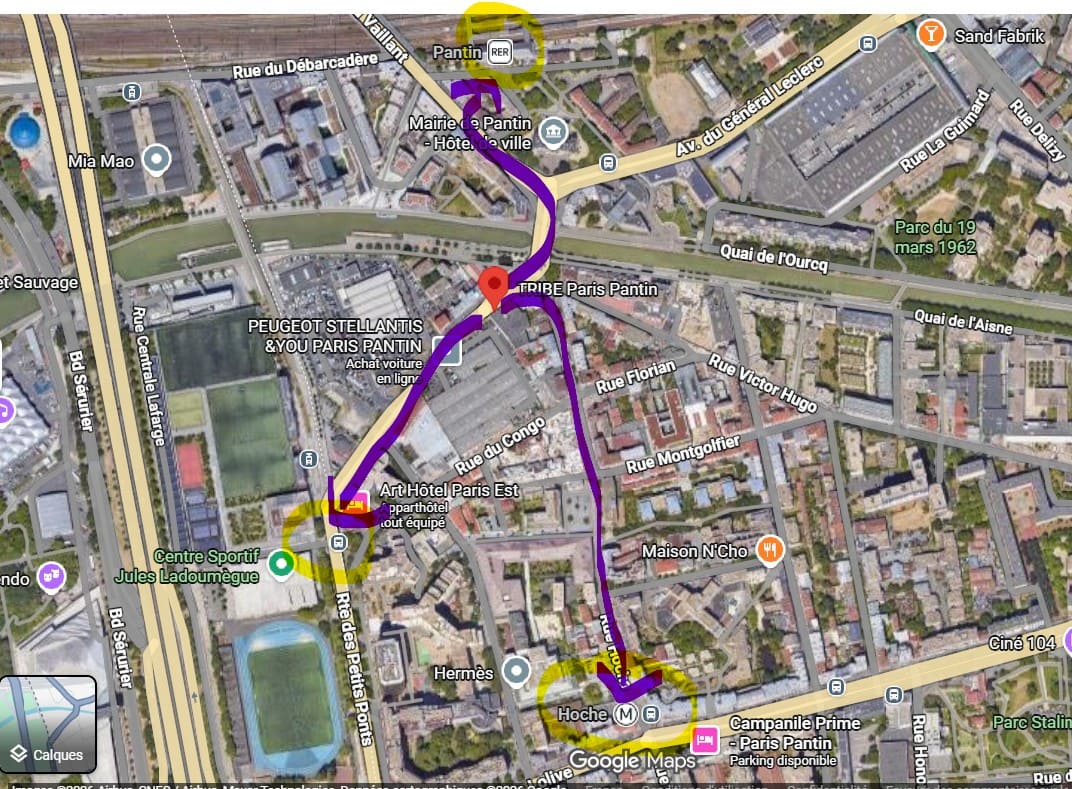 Tribe Paris Pantin, l'hôtel design et pas cher ! acces facile a paris depuis hotel tribe paris pantin