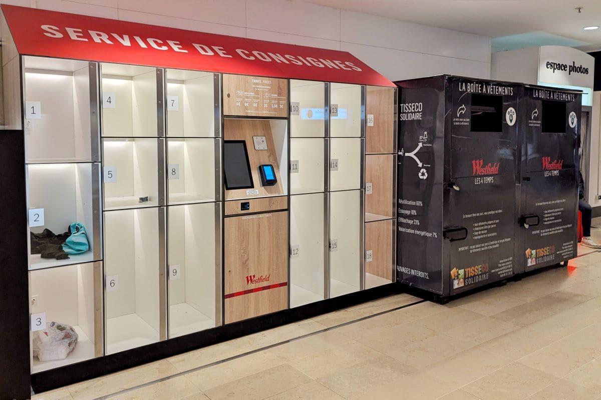 Centres Westfield : 9 bons plans à connaître absolument service de consigne automatique centre westfield les 4 temps
