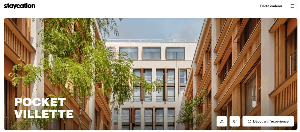 Tribe Paris Pantin, l'hôtel design et pas cher ! offre staycation hotel tribe paris pantin