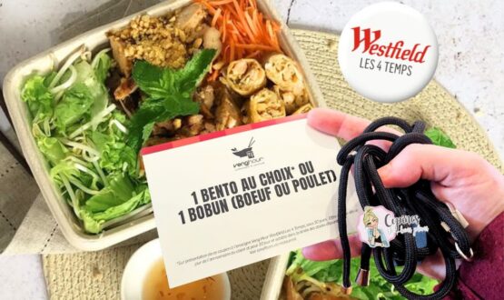 Cadeau d&rsquo;anniversaire Westfield Les 4 Temps : 1 repas offert + un cadeau