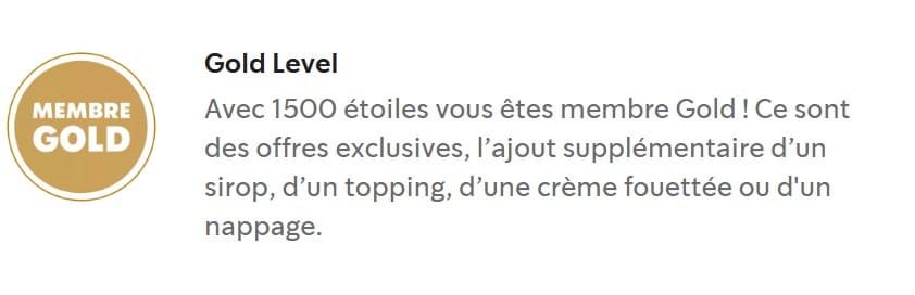Starbucks Rewards : parfait pour obtenir des produits gratuits ! statut gold starbucks rewards
