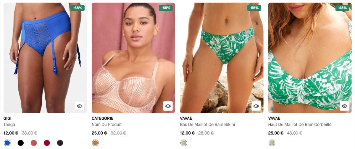 Darjeeling : les 5 bons plans de la marque de lingerie outlet darjeeling