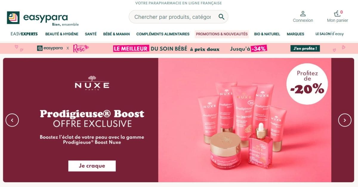 6 bons plans Easypara à connaître absolument ! easypara parapharmacie en ligne