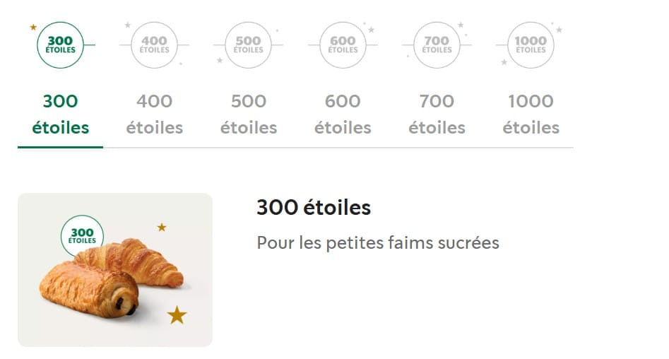 Starbucks Rewards : parfait pour obtenir des produits gratuits ! produit gratuit starbucks a partir de 300 points cumules