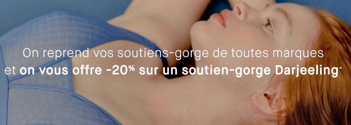 Darjeeling : les 5 bons plans de la marque de lingerie bon plan recyclage lingerie chez darjeeling