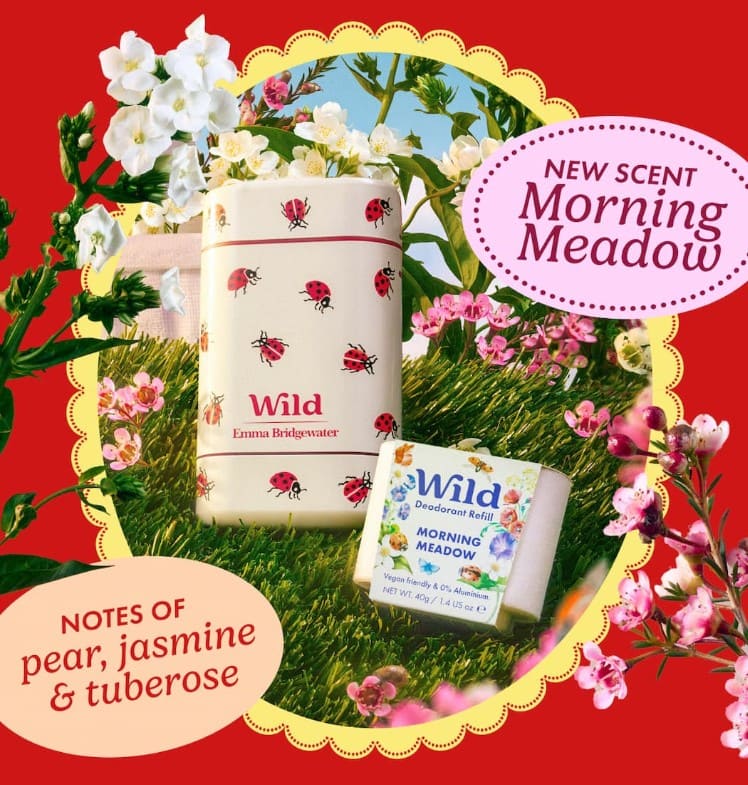Déodorant Wild coccinelles l'édition limitée Emma Bridgewater 🐞🐞🐞 edition limitee ladybirds emma bridgewater wild