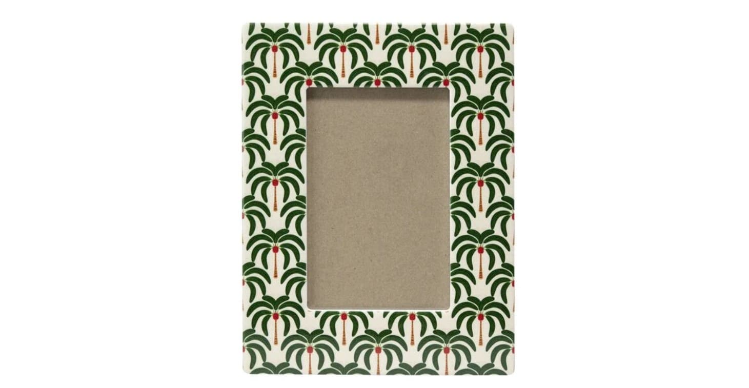 9 idées cadeaux GiFi à petit prix pour la fête des mères cadre photo gifi motifs palmiers