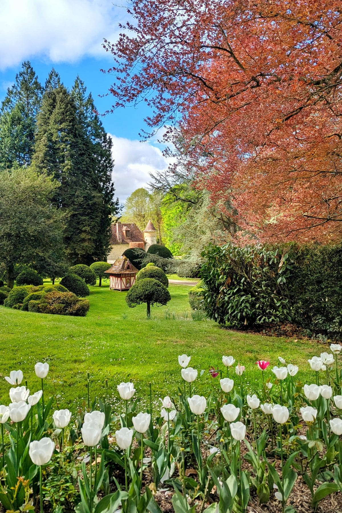 Château de Boutemont, entre contemplation et méditation chateau de boutemont jardin remarquable