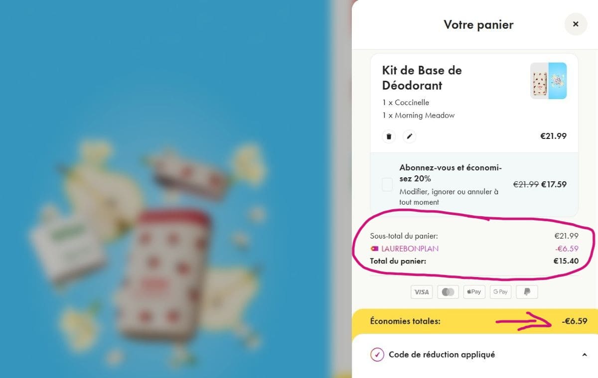 Déodorant Wild coccinelles l'édition limitée Emma Bridgewater 🐞🐞🐞 code promo wild copinesdebonsplans