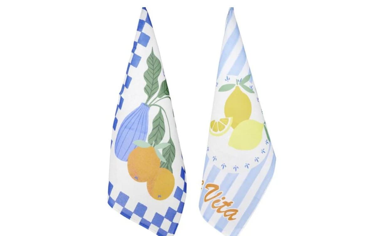 9 idées cadeaux GiFi à petit prix pour la fête des mères duo de torchons riviera gifi