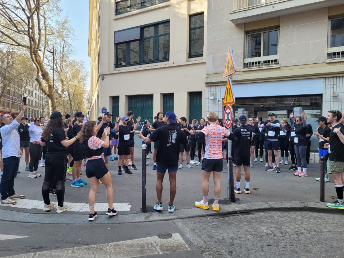 Course GÜ : 4,5 km pour goûter les nouveautés GÜ course gu echauffement