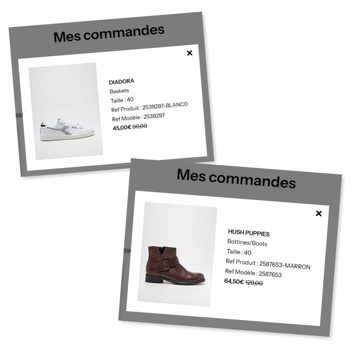 MODZ, le plus grand déstockeur mode en ligne (testé et approuvé) chaussures vendues a petits prix sur modz