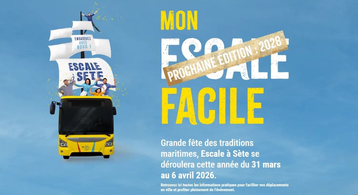 Escale à Sète, 11 excellentes raisons d'assister à la prochaine édition ! parking gratuit escale a sete