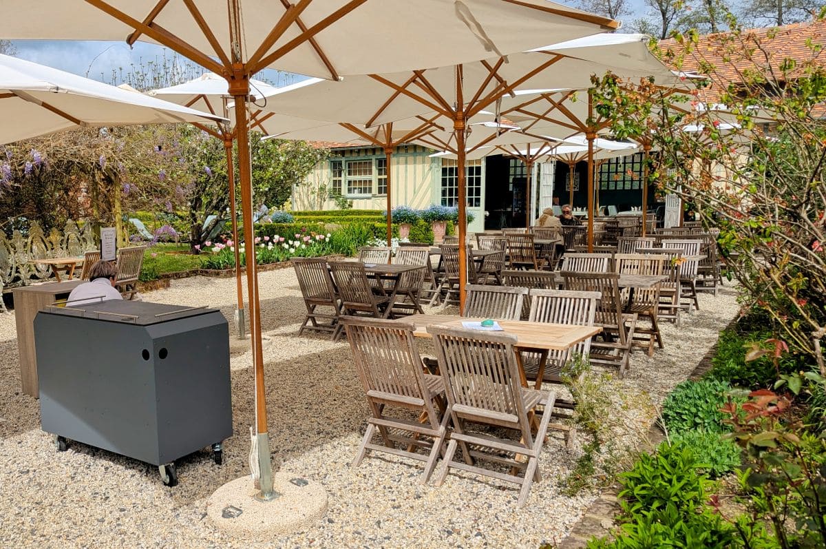 Château de Boutemont, entre contemplation et méditation dejeuner a l orangerie du chateau de boutemont
