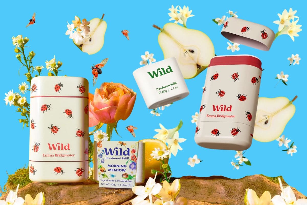 Déodorant Wild coccinelles l'édition limitée Emma Bridgewater 🐞🐞🐞 deodorant wild coccinelles emma bridgewater ladybirds