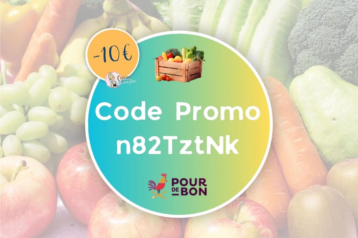 Code promo PourdeBon : 10€ offerts dès 60€ code parrain pourdebon.com