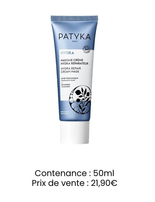 My Little Box mai 2026 : la box Patyka à -25% Masque Crème Hydra Réparateur Patyka