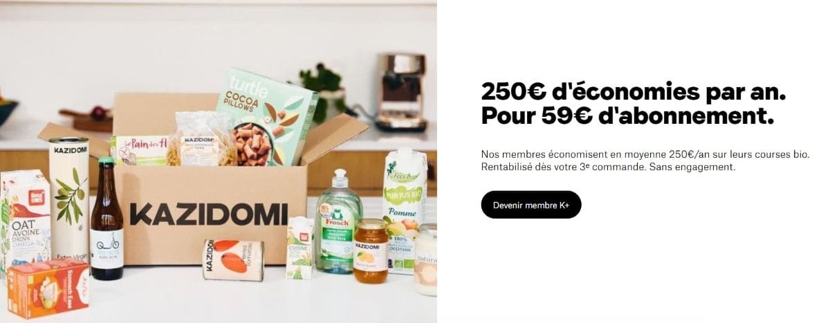 Kazidomi avis : est-ce rentable après plusieurs années ? payer moins cher ses courses grace a l abonnement kazidomi