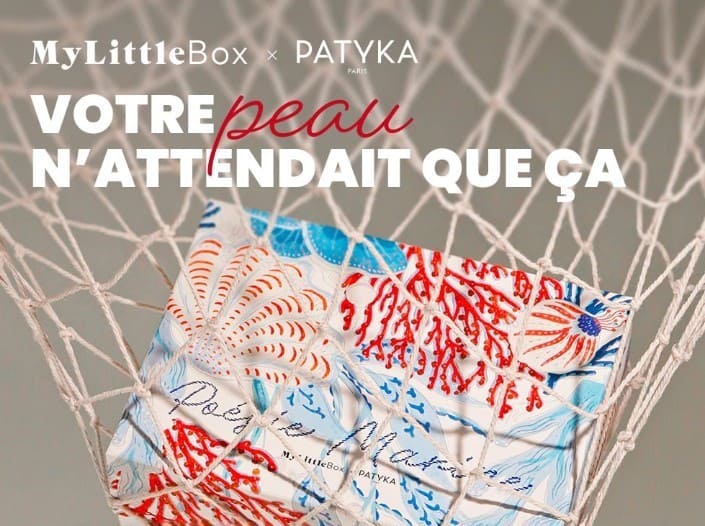 My Little Box mai 2026 : la box Patyka à -25% box beaute my little box patyka contenu