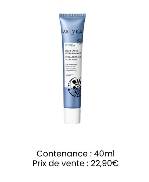 My Little Box mai 2026 : la box Patyka à -25% Crème Lactée Hydra Apaisante Patyka