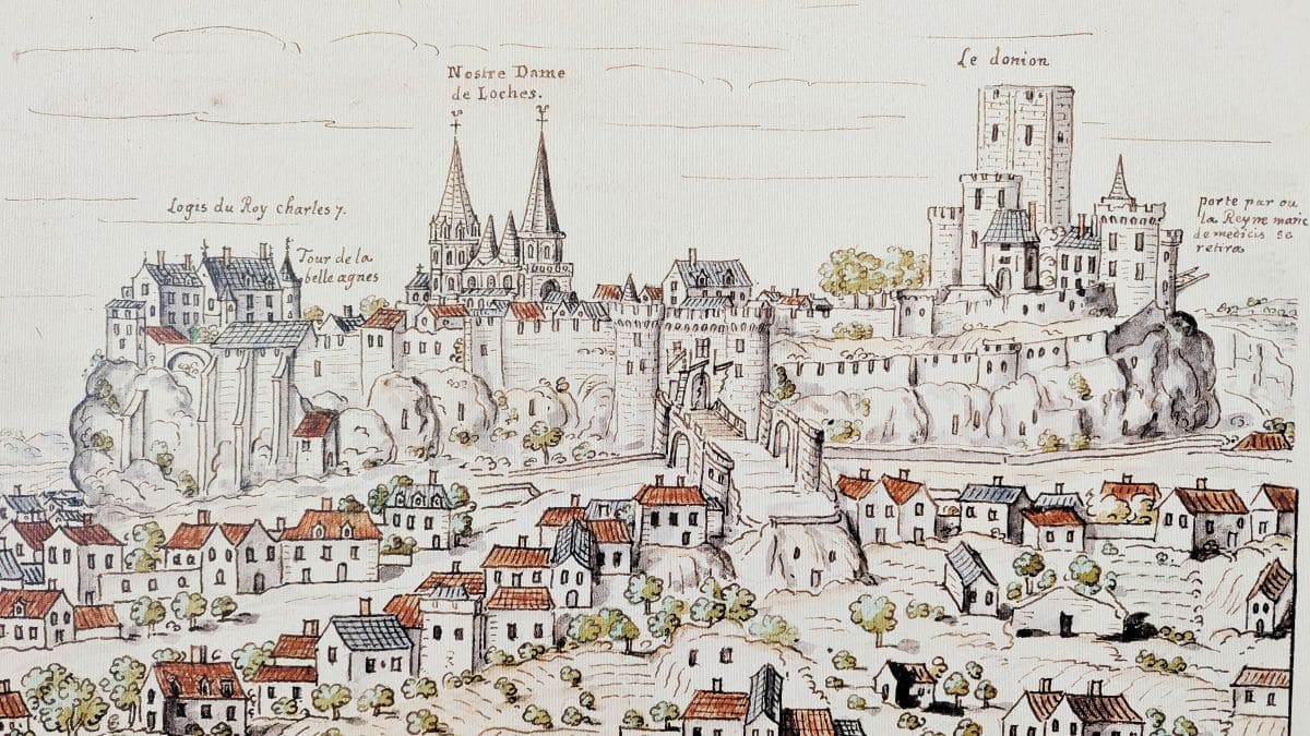 Visiter Loches, pépites et bons plans plan medieval de la cite royale de loches