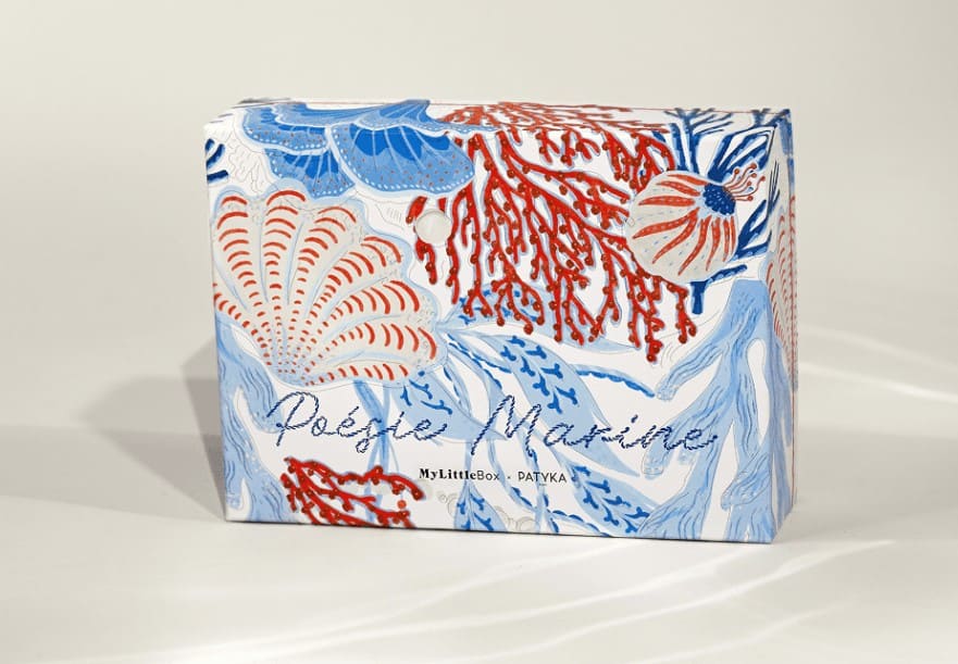 My Little Box mai 2026 : la box Patyka à -25% illustration poesie marine my little box mai 2026