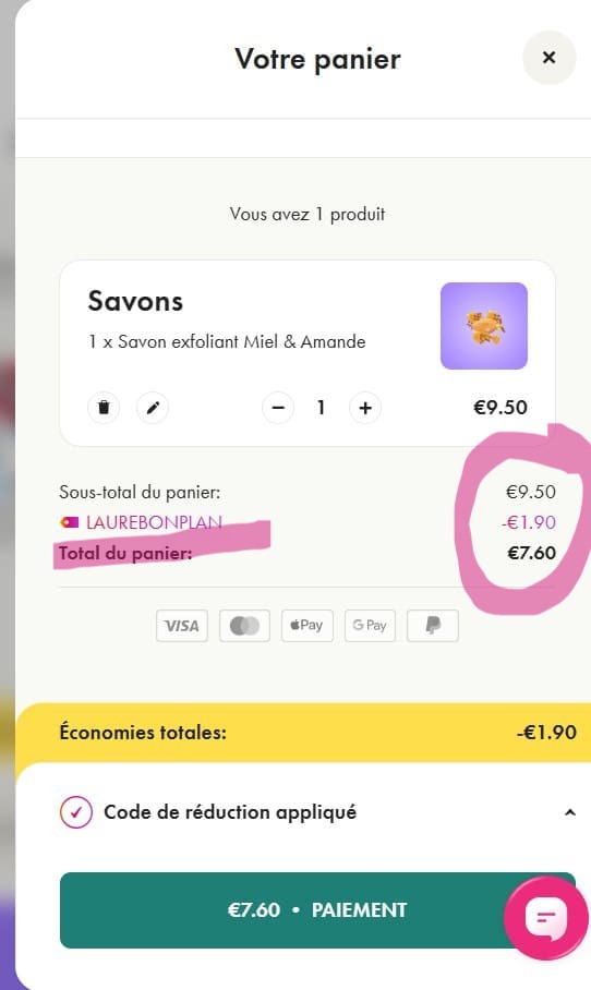 Savon exfoliant WILD : avis et bons plans ! prix du savon exfoliant wild avec code promo laurebonplan