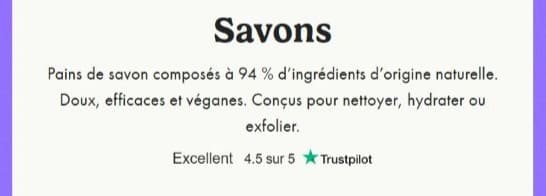 Savon exfoliant WILD : avis et bons plans ! composition savon exfoliant wild