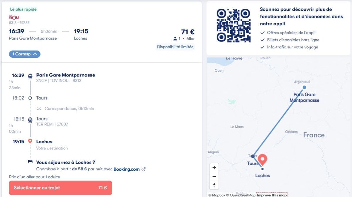 Visiter Loches, pépites et bons plans Trajet paris loches uniquement en train