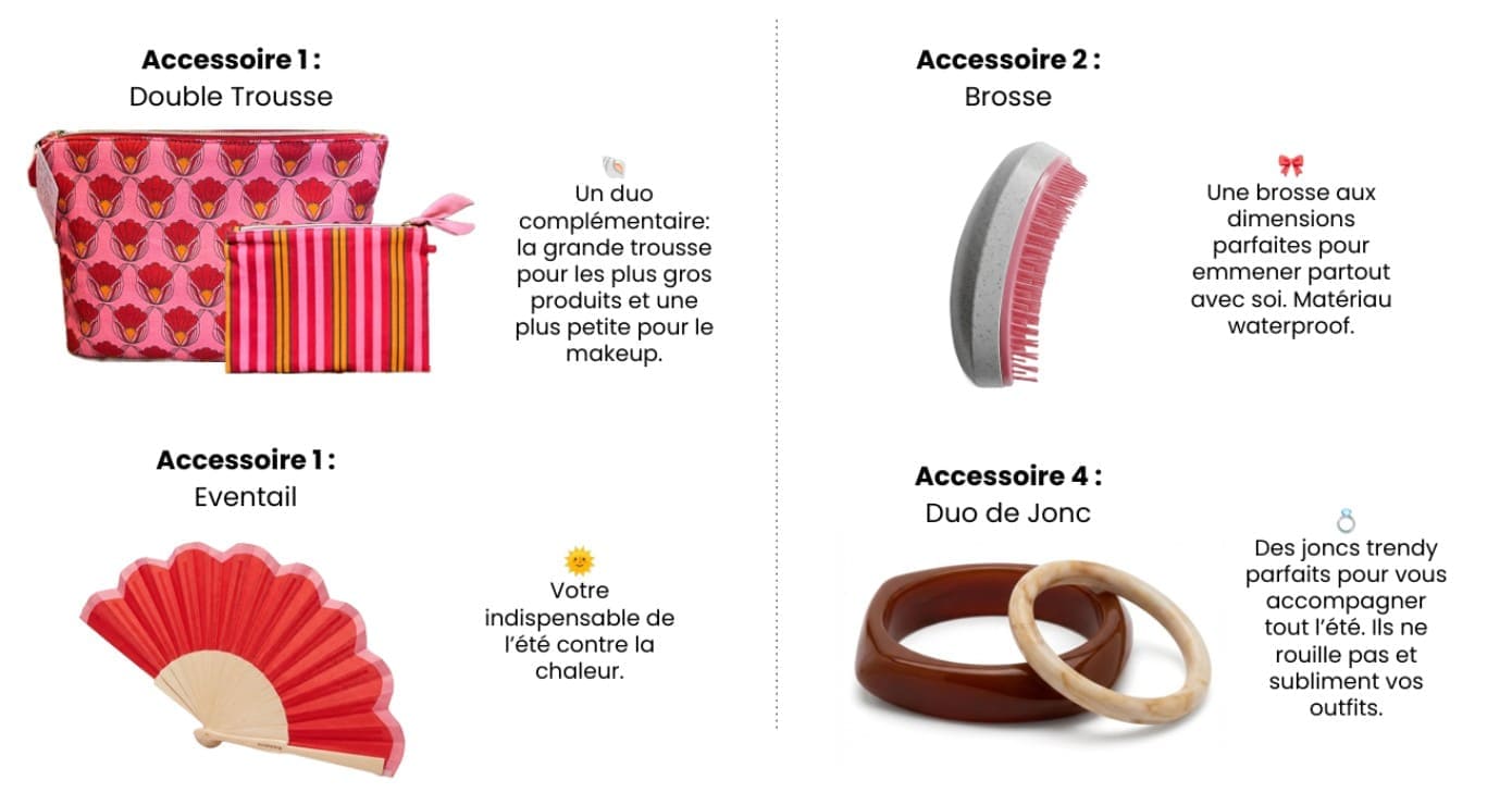 My Little Box été 2026 : 123€ de produits à 20,90€ accessoires de la double my little box ete 2026