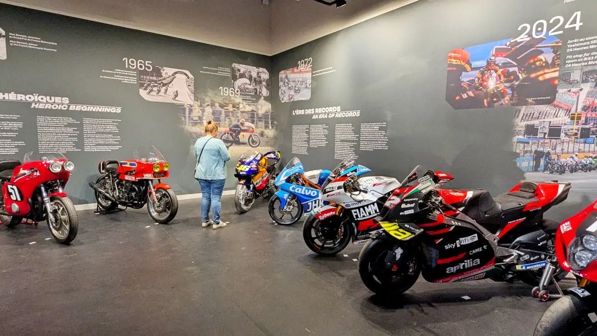 M24 : immersion au coeur des 24h du Mans espace 24h du mans moto au musee immersif M24