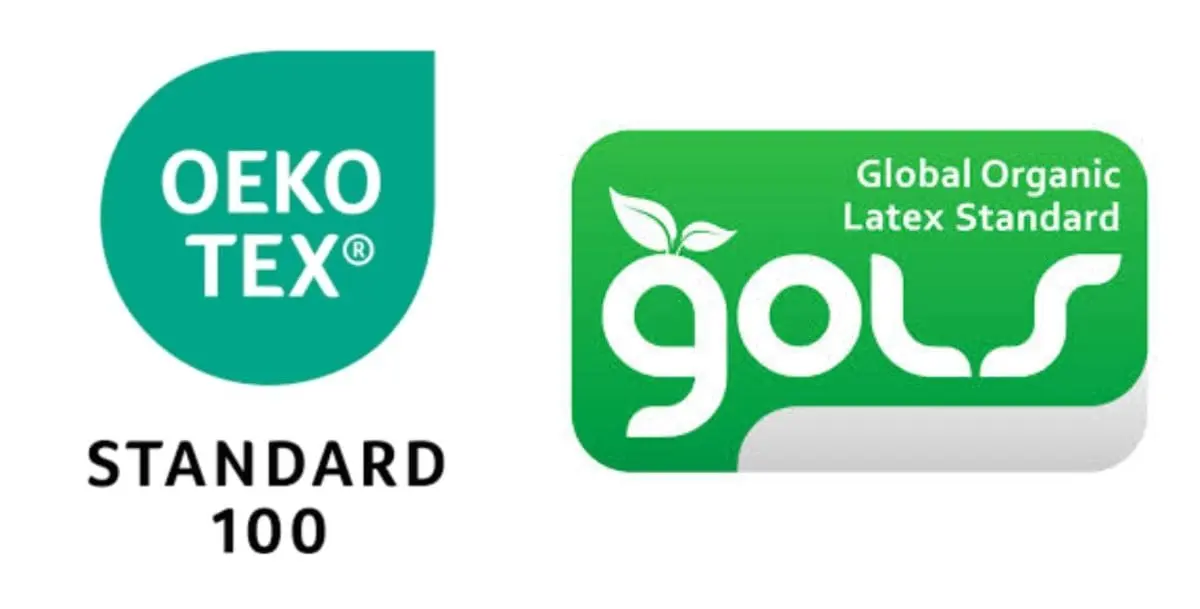 Choisir un lit enfant écologique pour un sommeil sain et sécurisé : conseils et bons plans logo oeko tex et gols