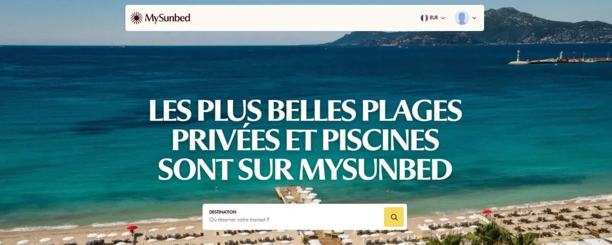 Code promo MySunBed : -5€ sur votre transat privé au Mexique ! mysunbed reservation de plage privee