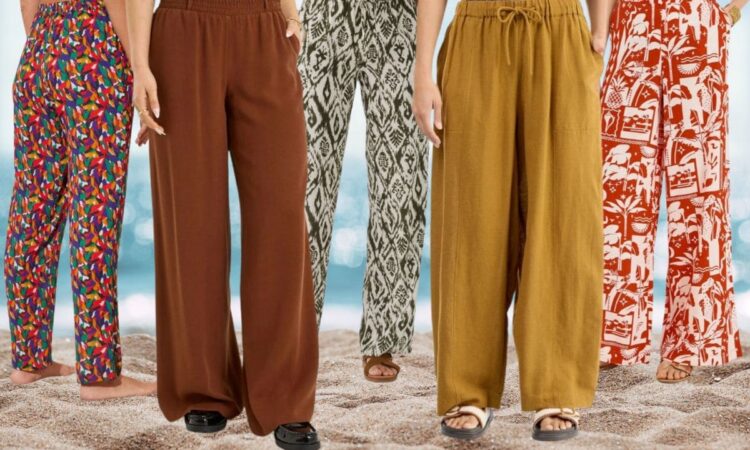 Pantalons fluides pour femme : confort et petits prix