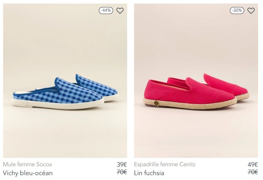 Espadrilles pour femmes : tendances et bons plans obtenir des reductions sur les fin de collection espadrilles