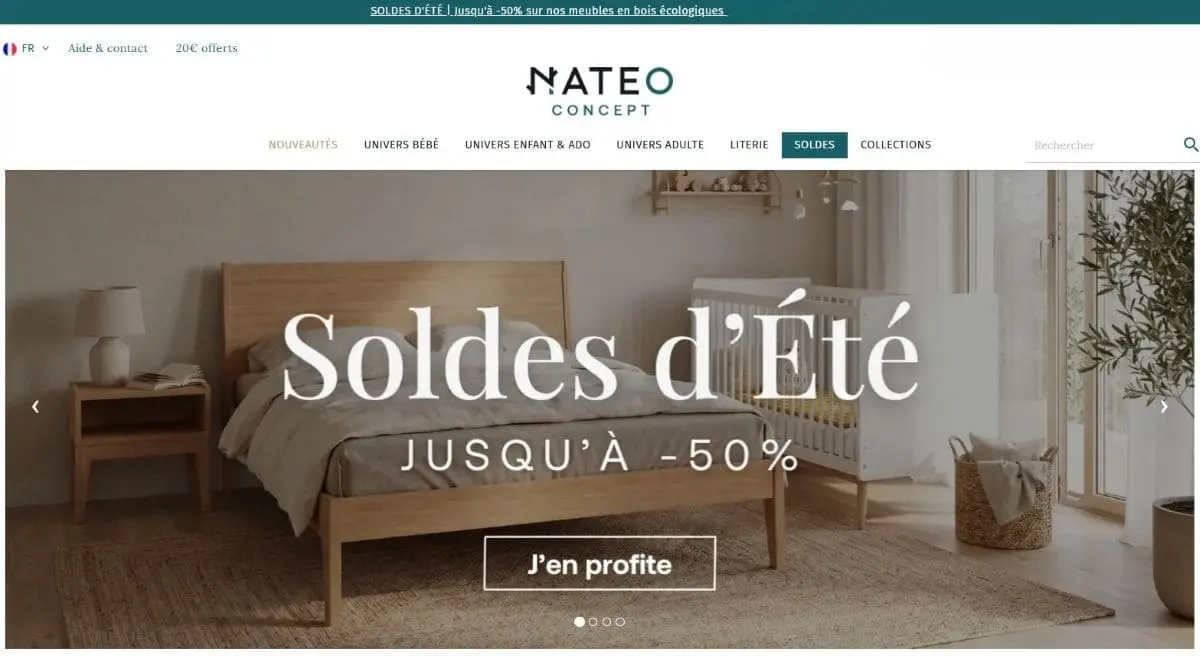 Choisir un lit enfant écologique pour un sommeil sain et sécurisé : conseils et bons plans soldes ete nateo concept