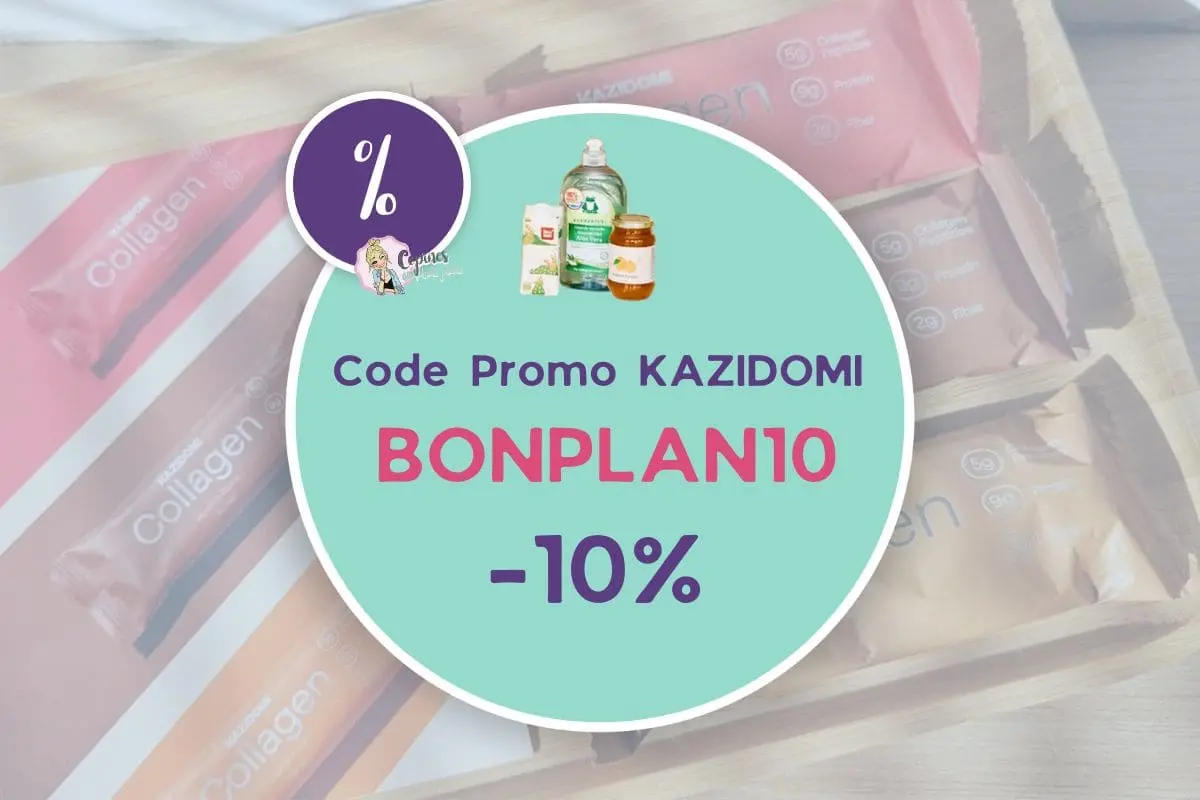 Barres Collagen KAZIDOMI : 3 recettes à découvrir code promo kazidomi barre collagen